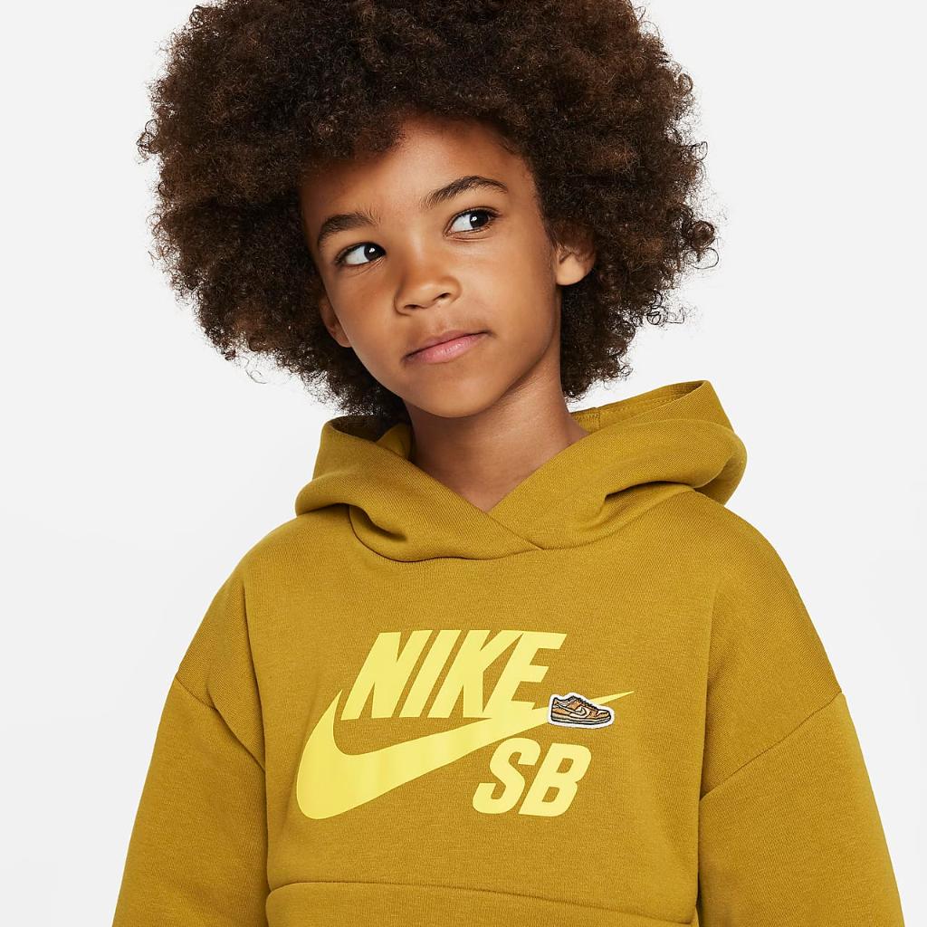 Nike SB Icon Fleece Hoodie Little Kids&#039; Hoodie 86L248-X8G