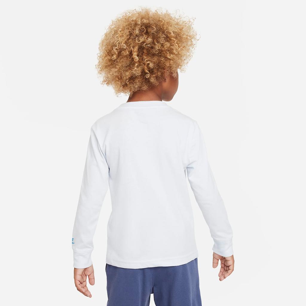 Nike Shine Long Sleeve Tee Little Kids T-Shirt 86L405-U5M