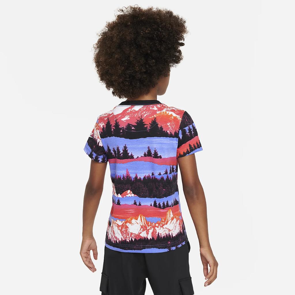 Nike Snowscape Printed Tee Little Kids T-Shirt 86L464-BGV