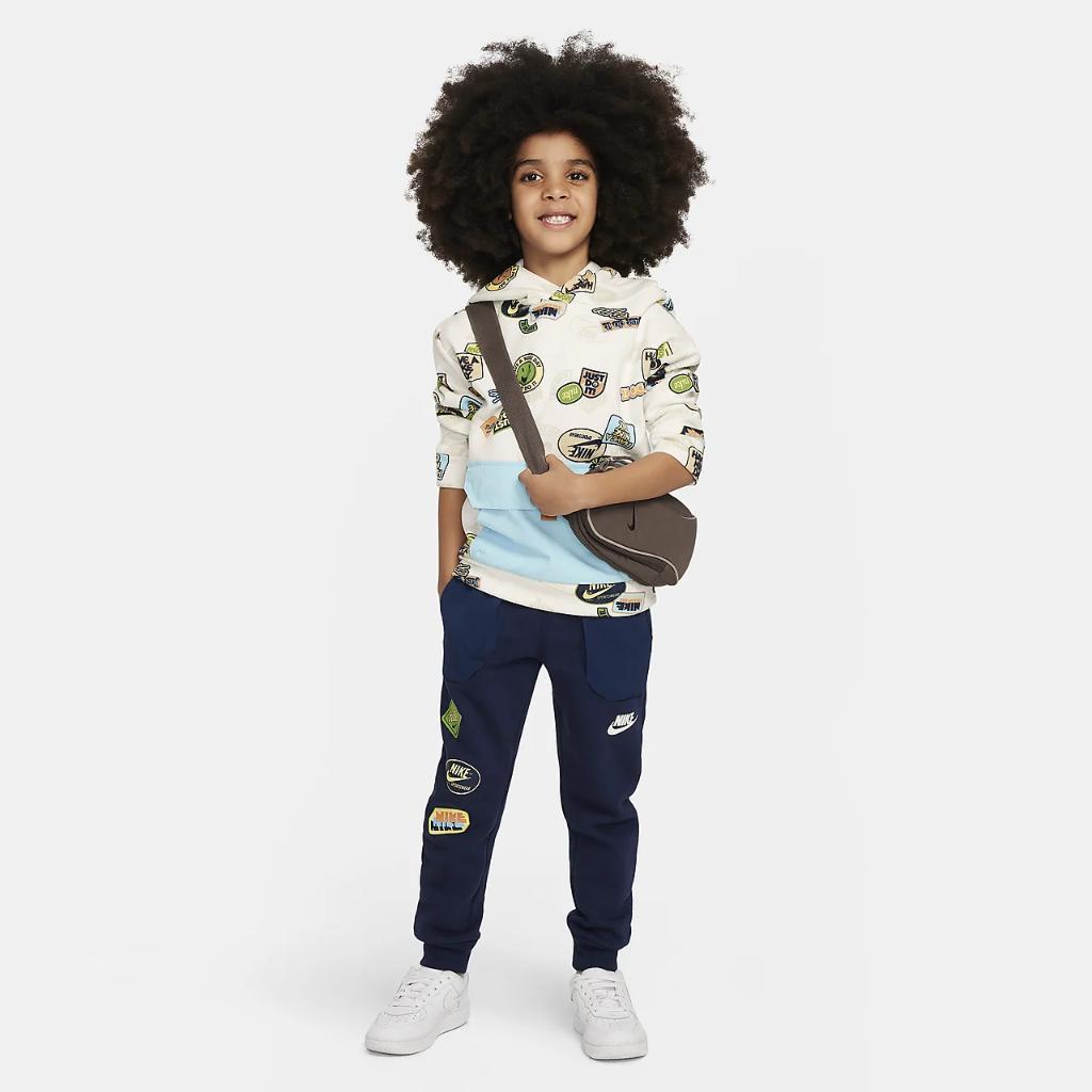 Nike Sportswear Little Kids&#039; Printed Hoodie 86L689-782