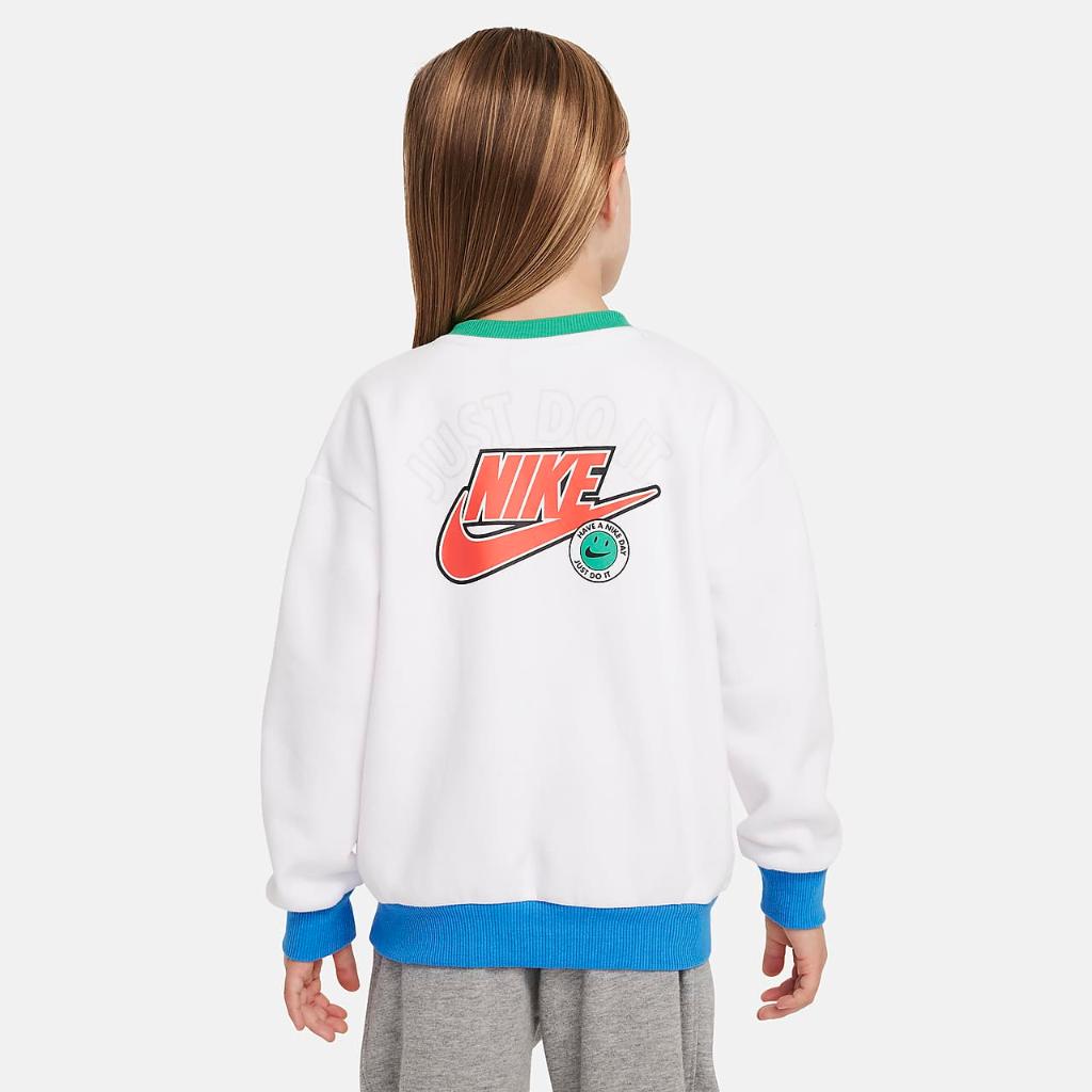 Nike Sportswear Little Kids&#039; Colorblocked Rib Crew 86L690-001