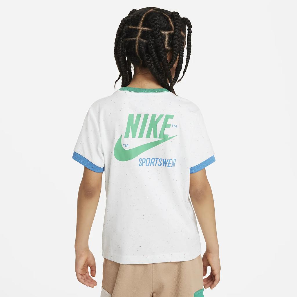 Nike Sportswear Little Kids&#039; Graphic Ringer T-Shirt 86L709-001