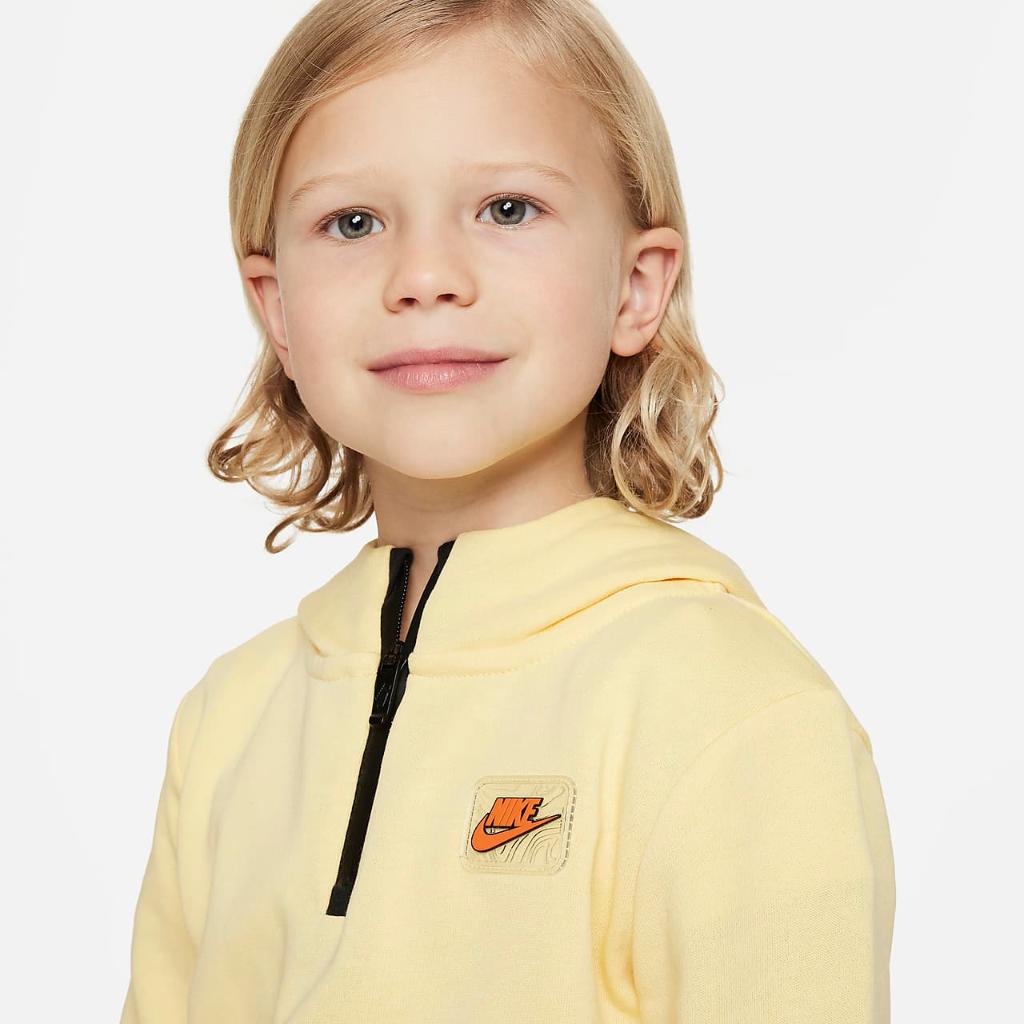 Nike Sportswear Paint Your Future Little Kids&#039; French Terry Hoodie 86L747-Y6X