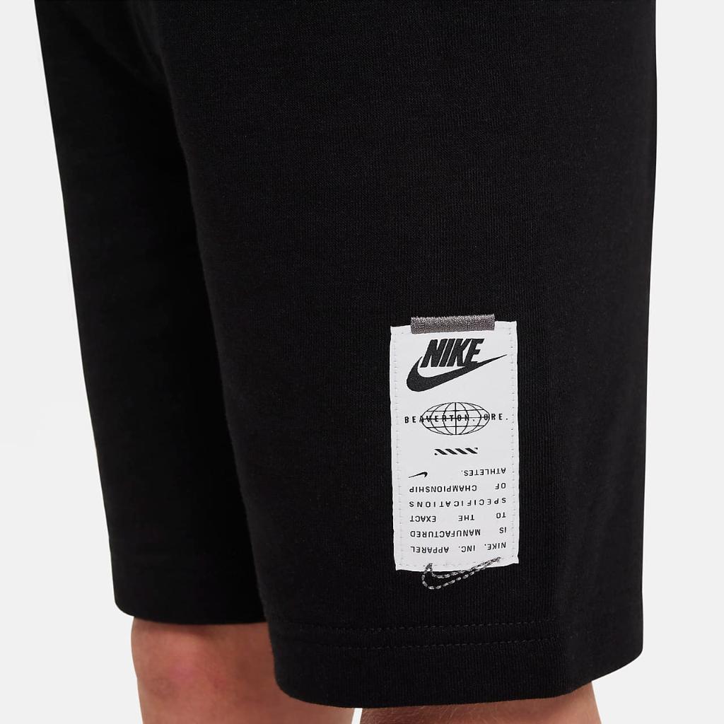 Nike Sportswear Club Specialty French Terry Little Kids&#039; Shorts Set 86L775-023