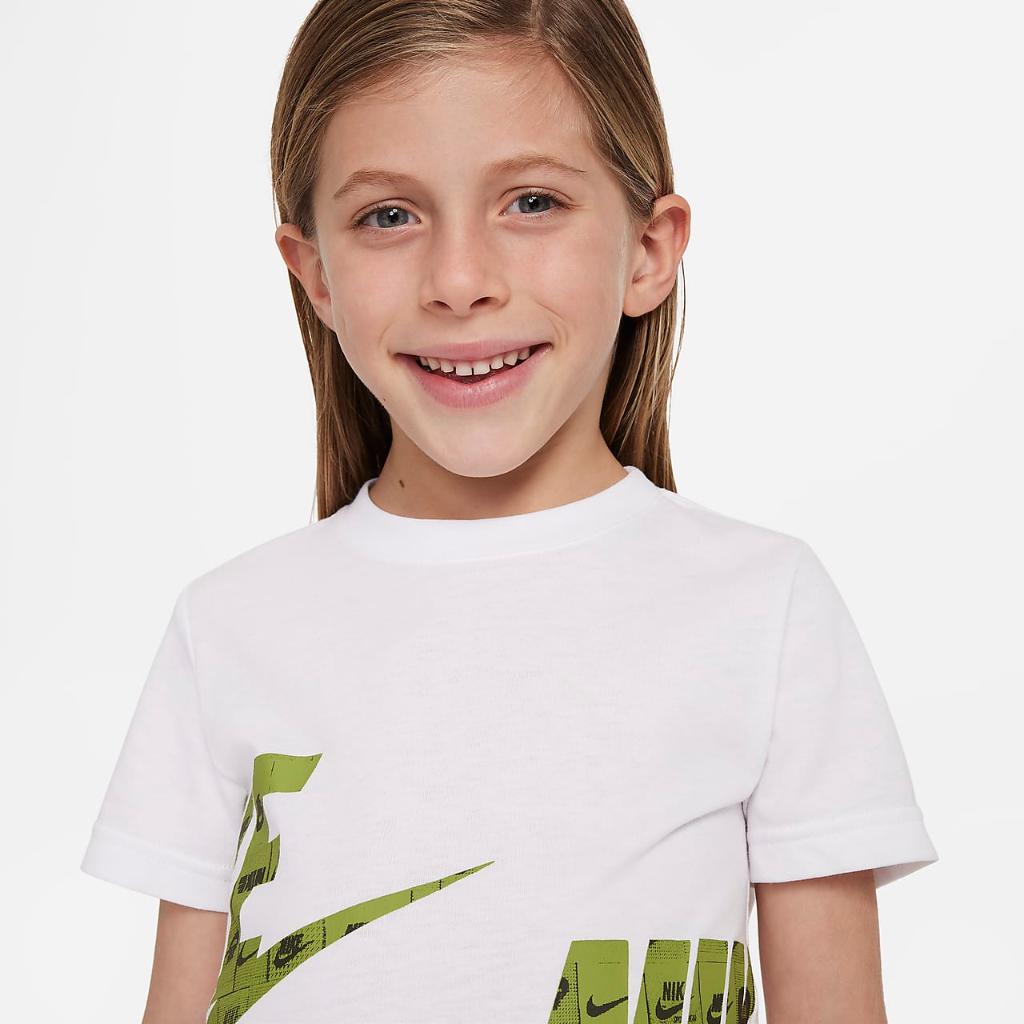 Nike Sportswear Club Specialty French Terry Little Kids&#039; Shorts Set 86L775-F84