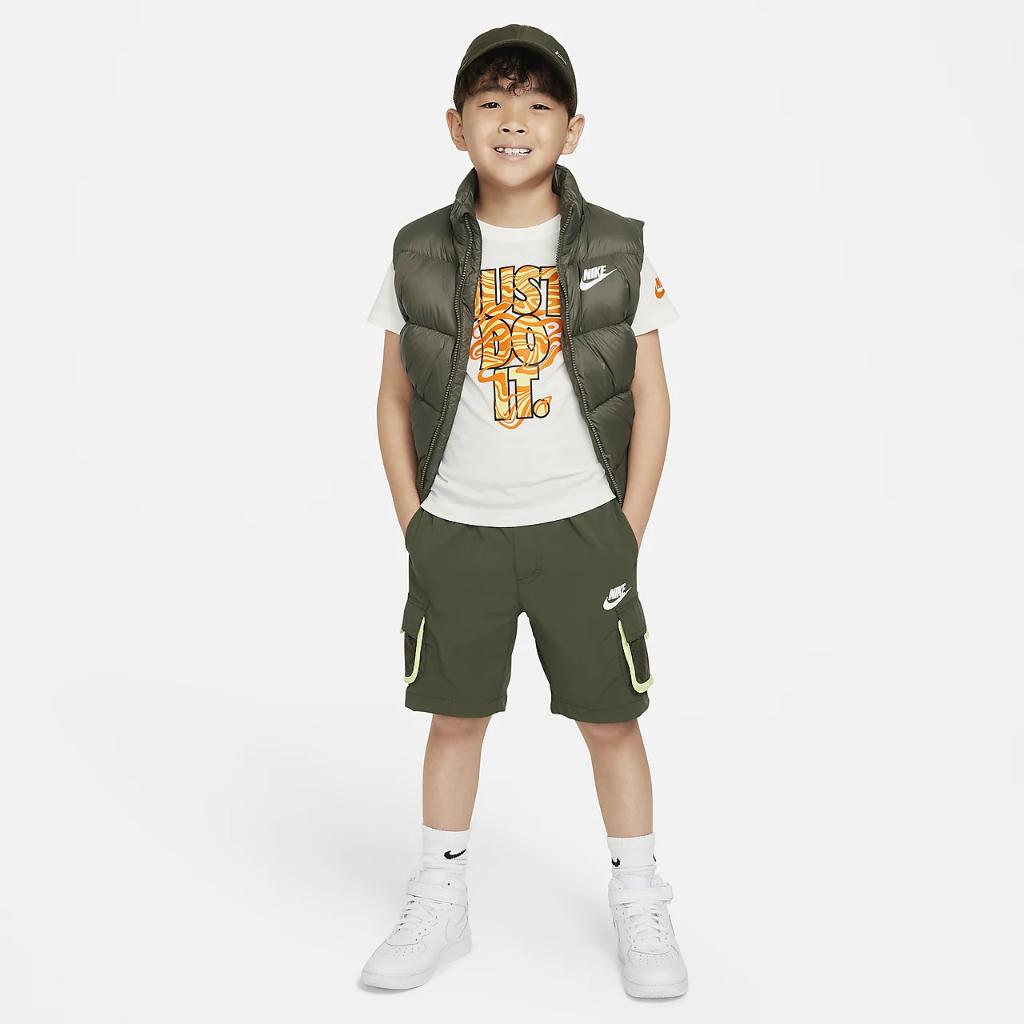 Nike &quot;Just Do It&quot; Little Kids&#039; Graphic T-Shirt 86L819-782
