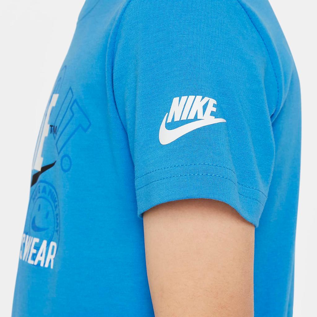 Nike Retro Sportswear Little Kids&#039; Graphic T-Shirt 86L835-B68