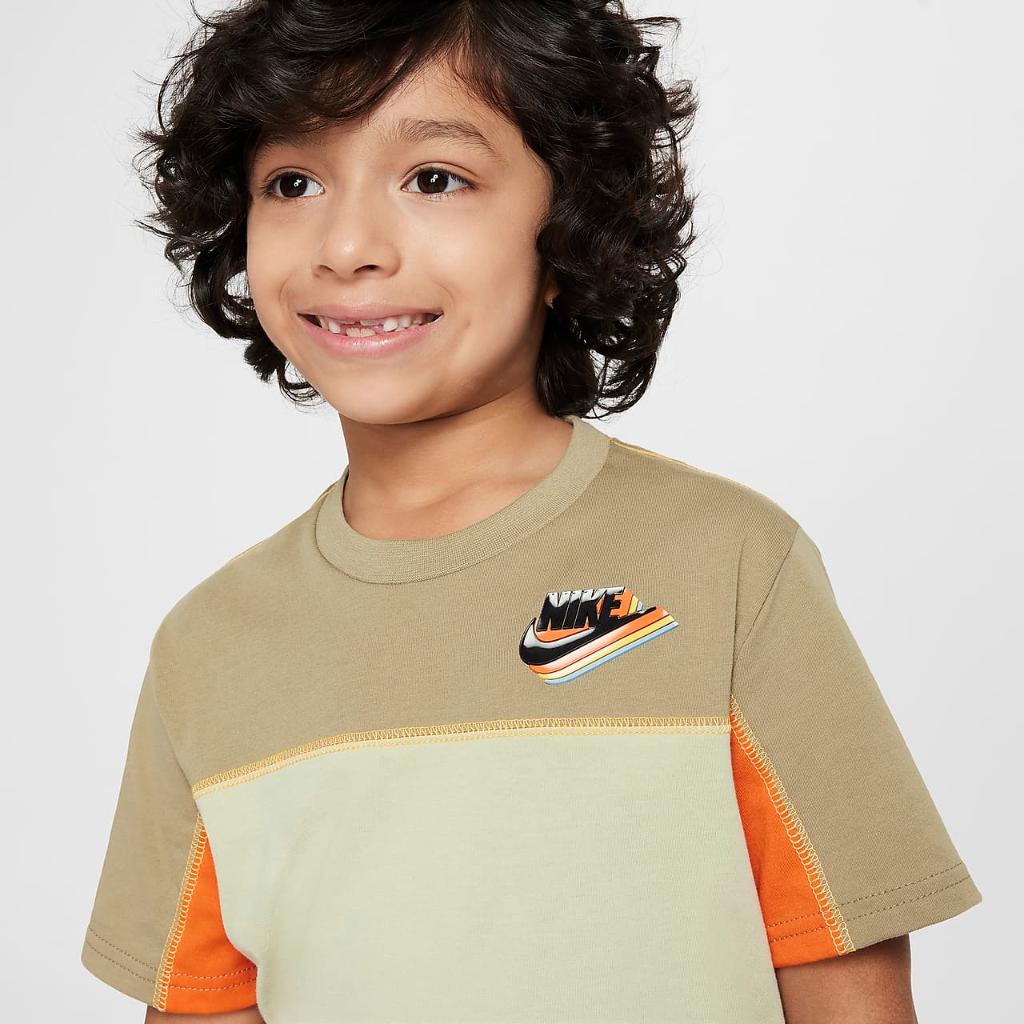 Nike Sportswear Reimagine Little Kids&#039; Shorts Set 86M035-EDR