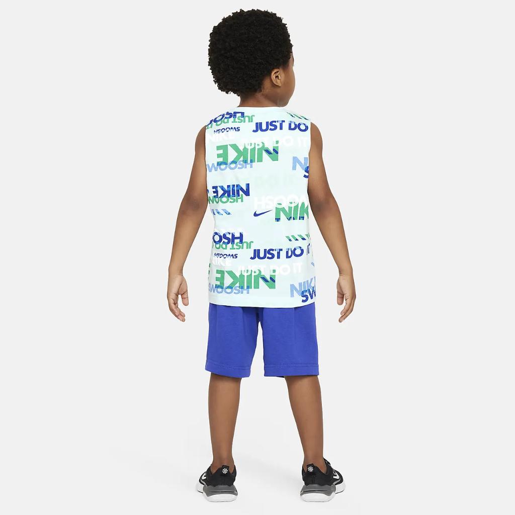 Nike Sportswear PE Little Kids&#039; Printed Tank Set 86M044-U89