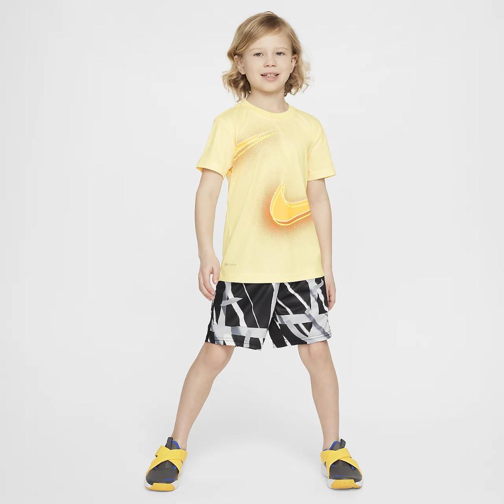 Nike Dri-FIT Little Kids&#039; Stacked Up Swoosh T-Shirt 86M073-Y6X