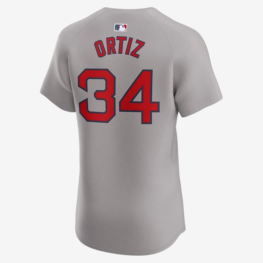 David Ortiz Boston Red Sox Men&#039;s Nike Dri-FIT ADV MLB Elite Jersey 90B0BQRDQYH-C9L