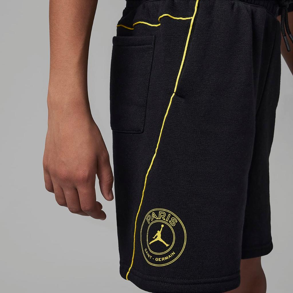 Jordan Paris Saint-Germain Fleece Shorts Big Kids&#039; Shorts 95C171-023
