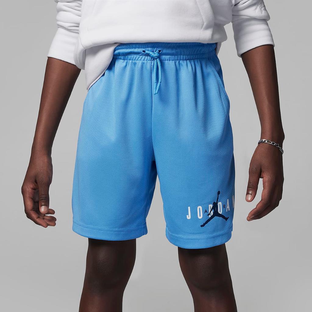 Jordan Essentials Graphic Mesh Shorts Big Kids&#039; Shorts 95C186-B9F