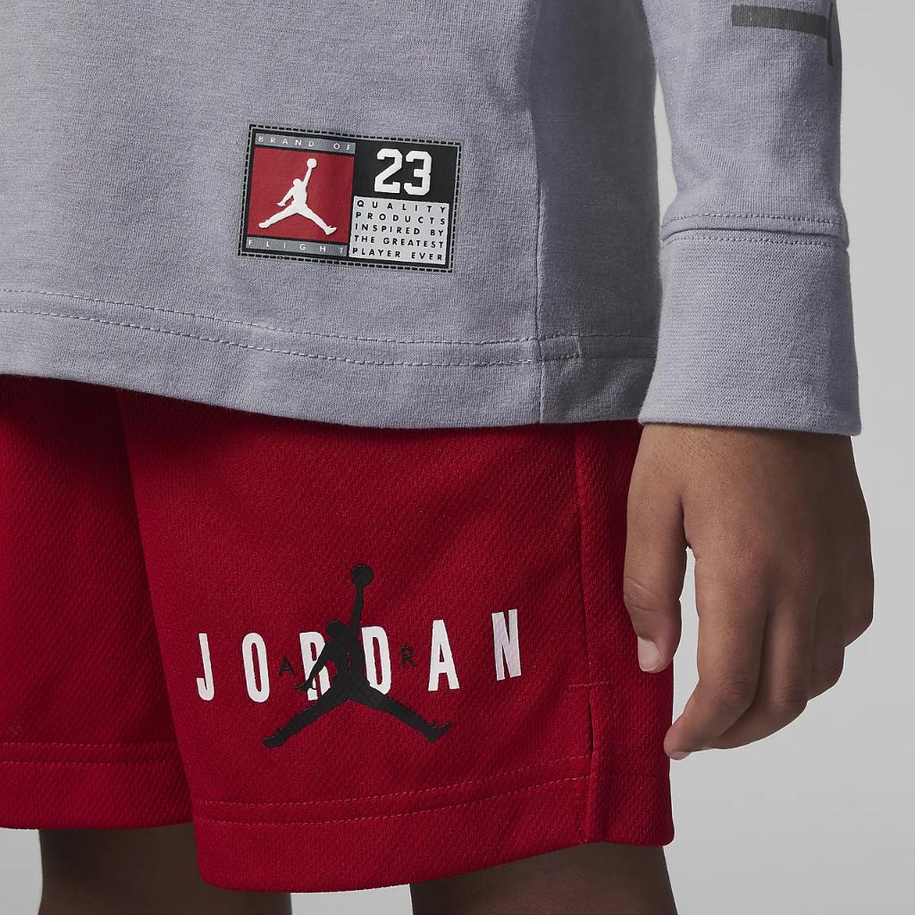 Jordan Gym 23 Brand of Flight Long Sleeve Tee Big Kids&#039; T-Shirt 95C193-G0W