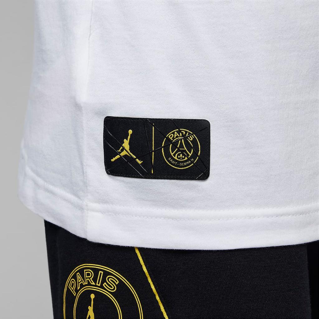 Jordan MJ Paris Saint-Germain Long Sleeve Tee Big Kids&#039; T-Shirt 95C218-001