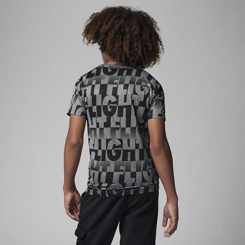 Jordan Flight Printed Performance Tee Big Kids&#039; T-Shirt 95C257-GEH