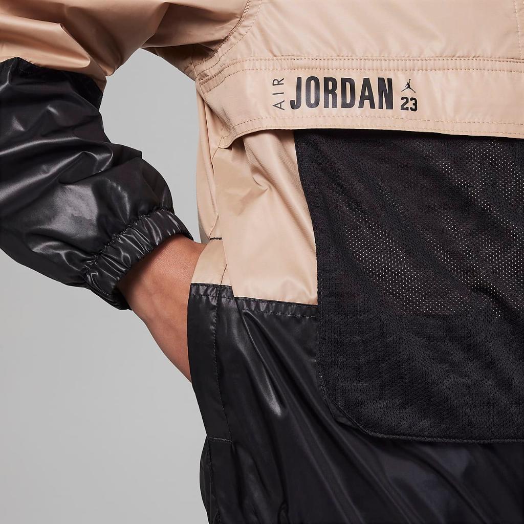 Jordan Half-Zip Windbreaker Big Kids Jacket 95C476-X0L