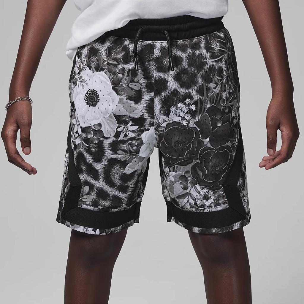 Jordan Dri-FIT MJ Diamond Big Kids&#039; Printed Shorts 95C890-K0E