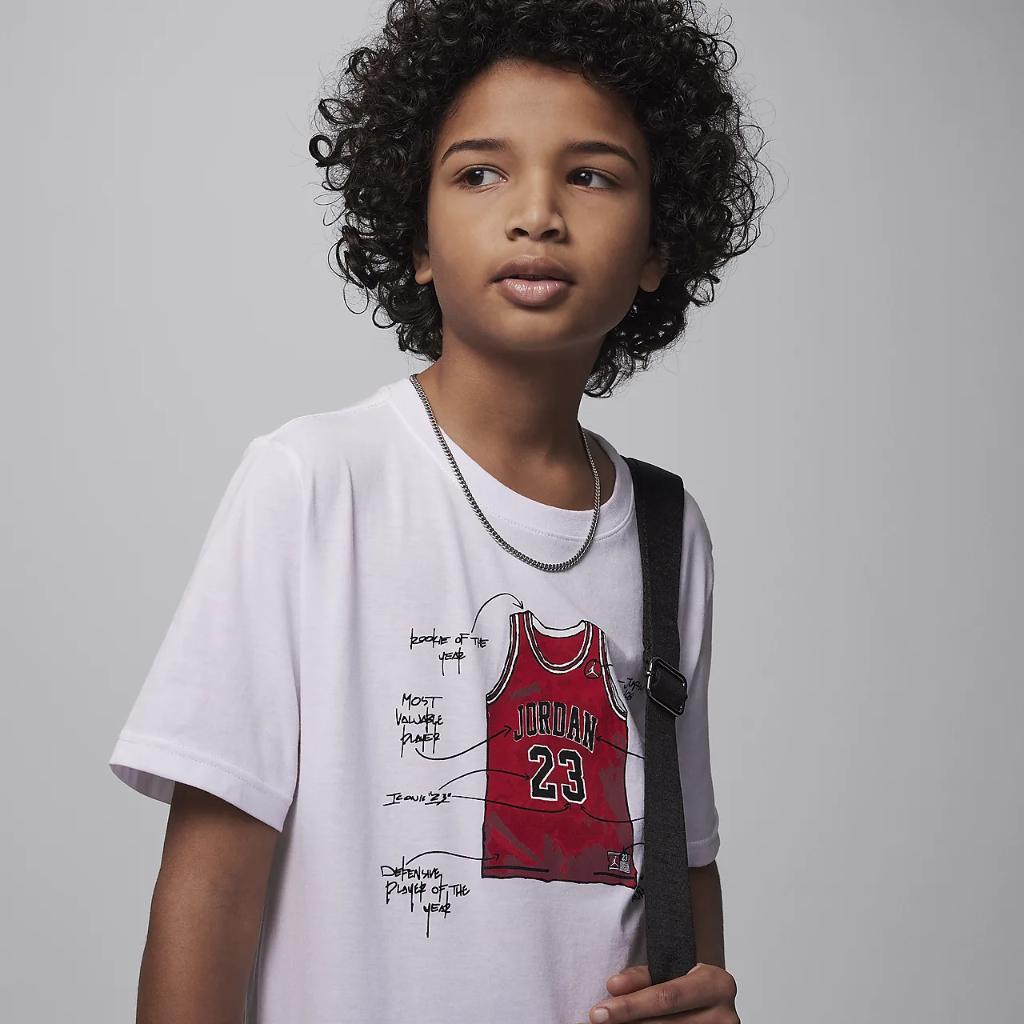 Jordan Big Kids&#039; Graphic T-Shirt 95C981-001