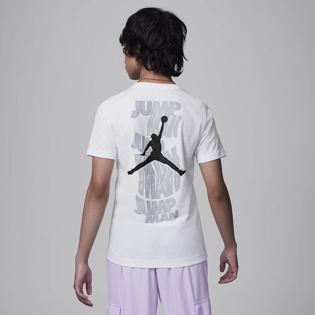 Jordan Wavy Motion Big Kids&#039; Jumpman T-Shirt 95D120-001
