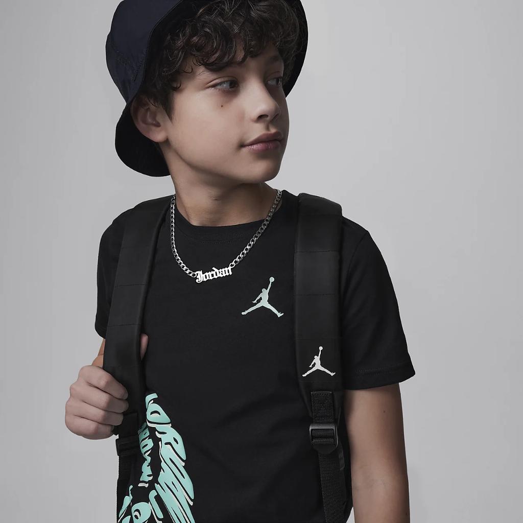 Jordan Warped Galaxy Big Kids&#039; Graphic T-Shirt 95D158-023