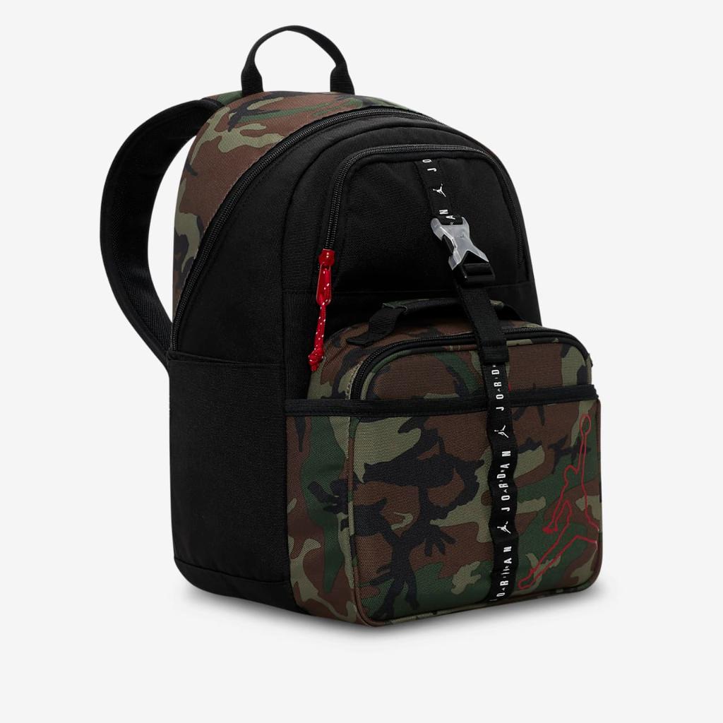 Air Jordan Lunch Backpack Big Kids&#039; Backpack (18L) and Lunch Bag (3L) 9A0775-K11