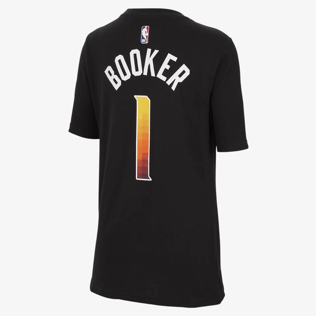 Devin Booker Phoenix Suns Statement Edition Big Kids&#039; (Boys&#039;) Jordan NBA T-Shirt 9YHDC4SUNDB-PHX