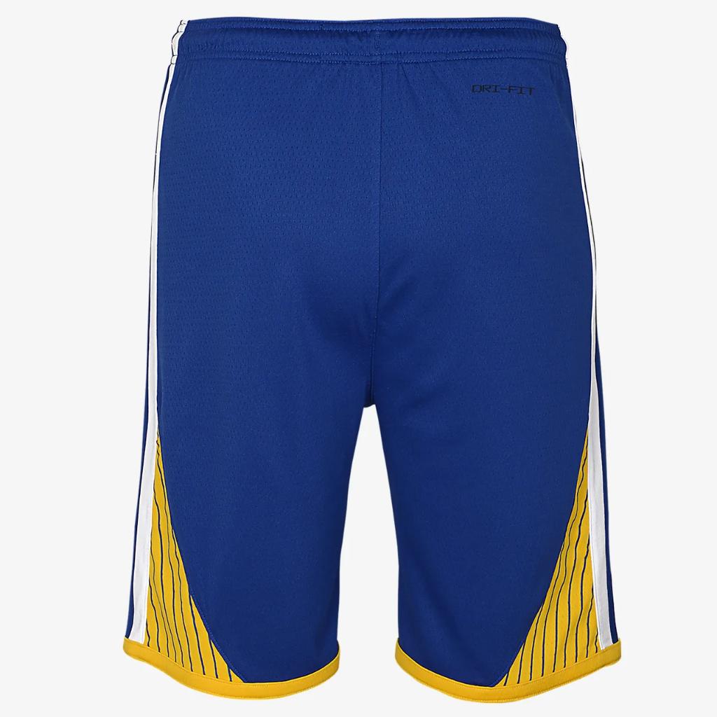 Golden State Warriors Icon Edition Big Kids&#039; Nike Dri-FIT NBA Swingman Shorts 9Z2B7BXQL-GSW