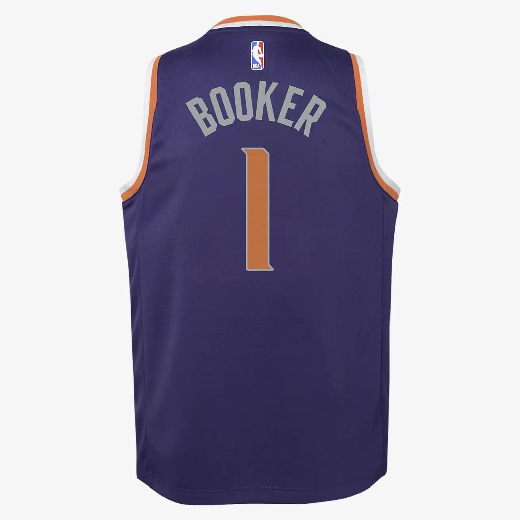 Devin Booker Phoenix Suns Nike Icon Edition Swingman Big Kids&#039; NBA Jersey 9Z2B7BZ2P-1DB