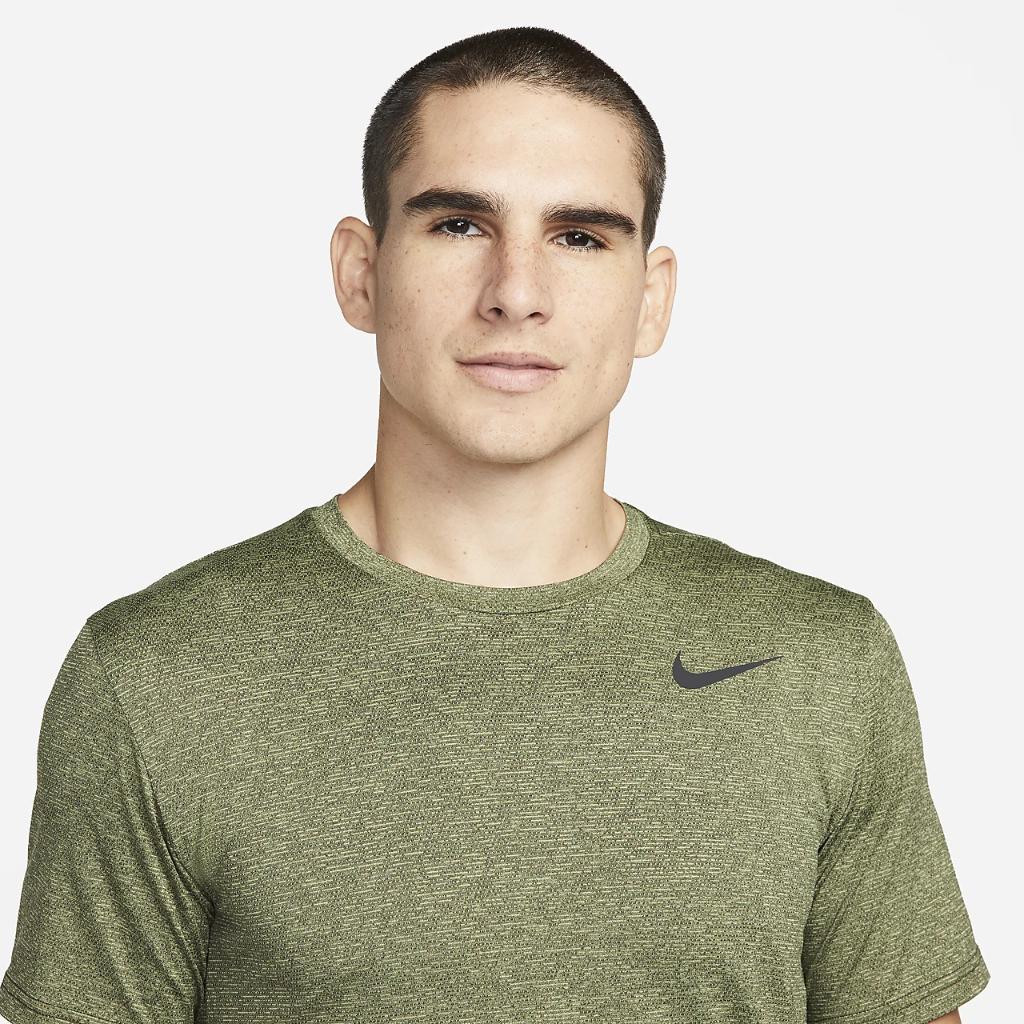 Nike Dri-FIT Men&#039;s Short-Sleeve Training Top AR0196-355