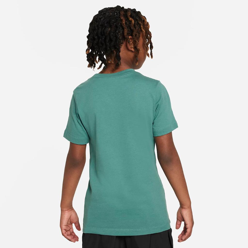 Nike Sportswear Big Kids&#039; Cotton T-Shirt AR5252-361