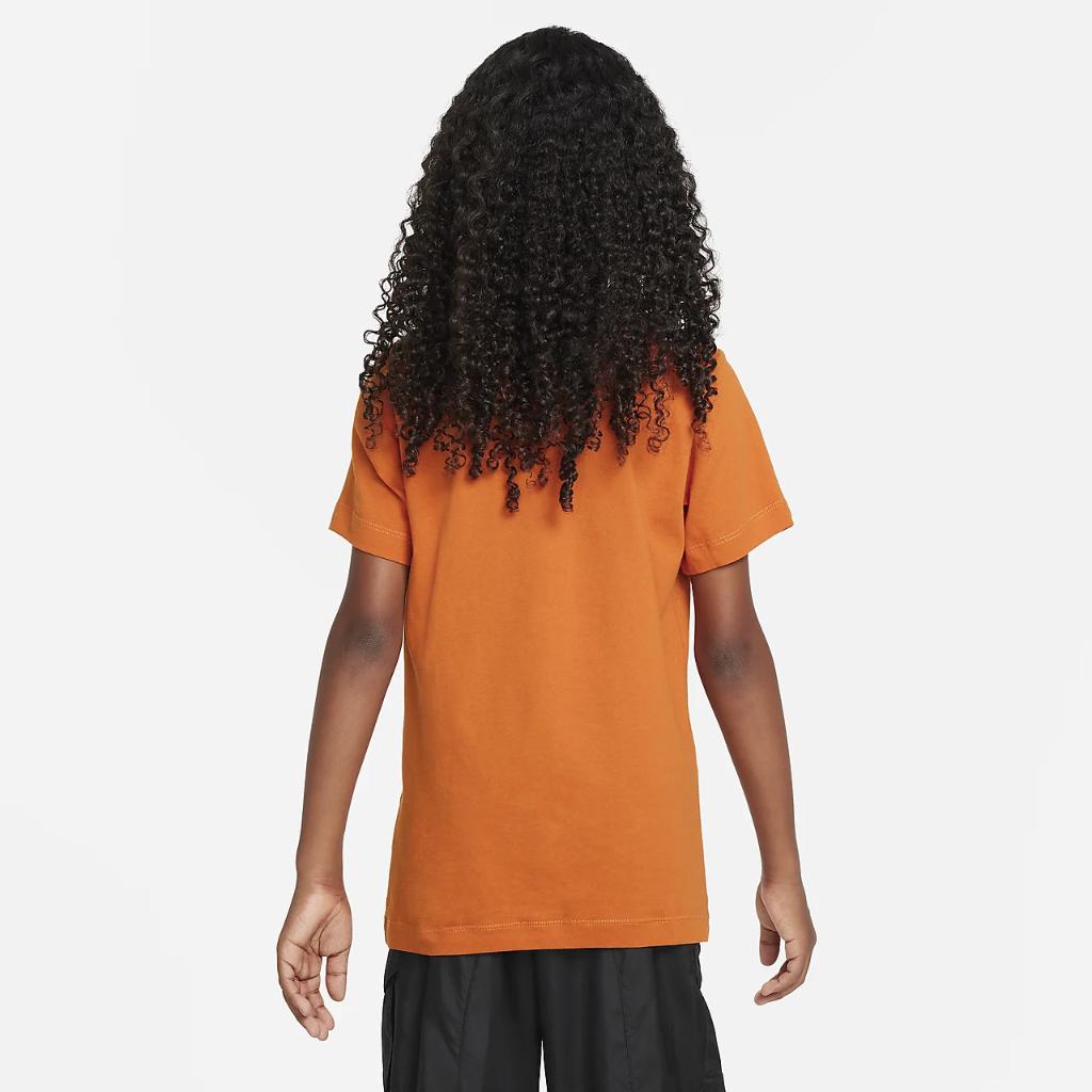 Nike Sportswear Big Kids&#039; Cotton T-Shirt AR5252-893