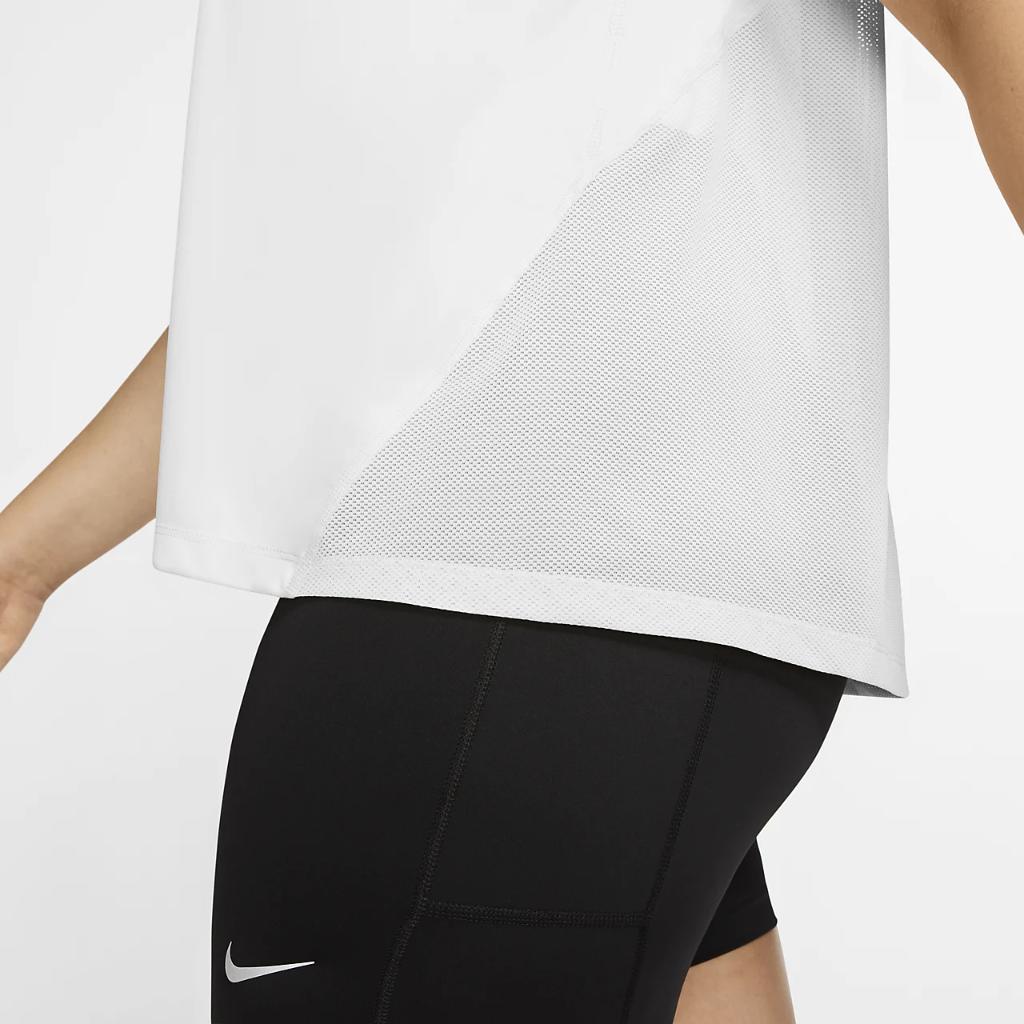 Nike Miler Women&#039;s Short-Sleeve Running Top (Plus Size) AV7922-100