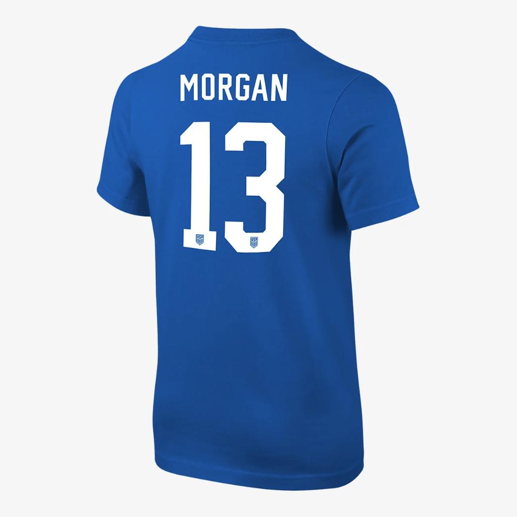 Alex Morgan USWNT Big Kids&#039; Nike Soccer T-Shirt B11377476R-MOR