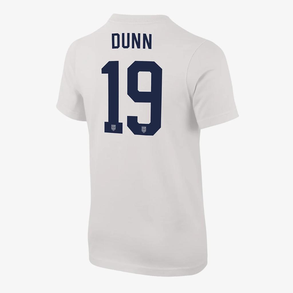 Crystal Dunn USWNT Big Kids&#039; Nike Soccer T-Shirt B11377476W-DUN