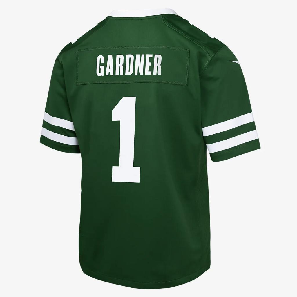 Sauce Gardner New York Jets Big Kids&#039; Nike NFL Game Jersey B7N1P9NYJSA-NYJ