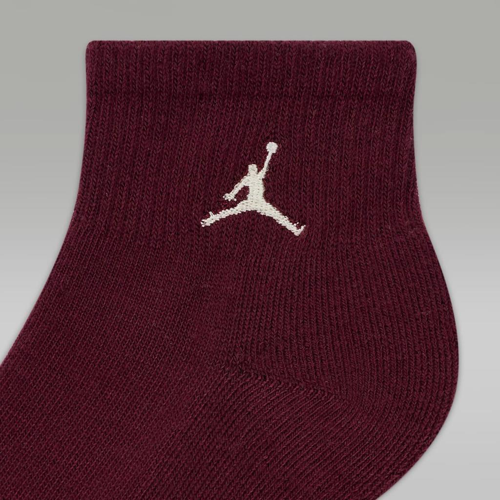 Jordan Everyday Essentials Big Kids&#039; Ankle Socks (6 Pairs) BJ0593-R28