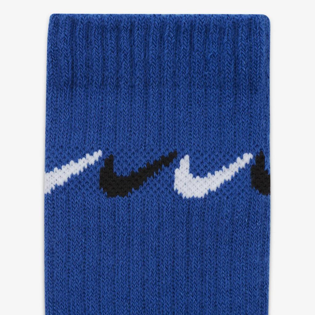 Nike Graphic Dri-FIT Crew Socks (3 Pairs) Little Kids&#039; Socks BN0924-U89