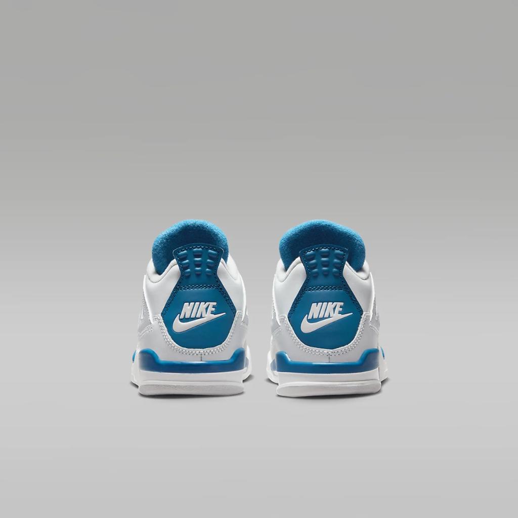 Jordan 4 Retro &quot;Industrial Blue&quot; Little Kids&#039; Shoes BQ7669-141