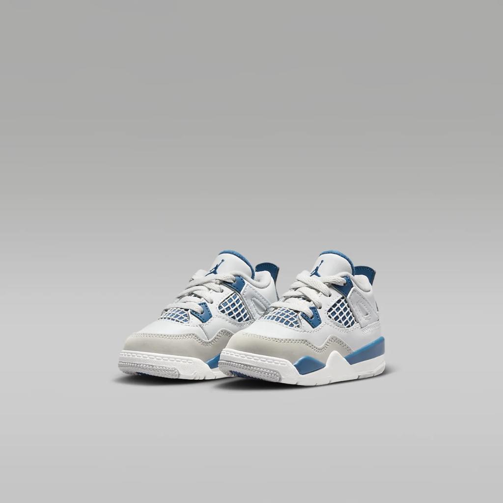 Jordan 4 Retro &quot;Industrial Blue&quot; Baby/Toddler Shoes BQ7670-141