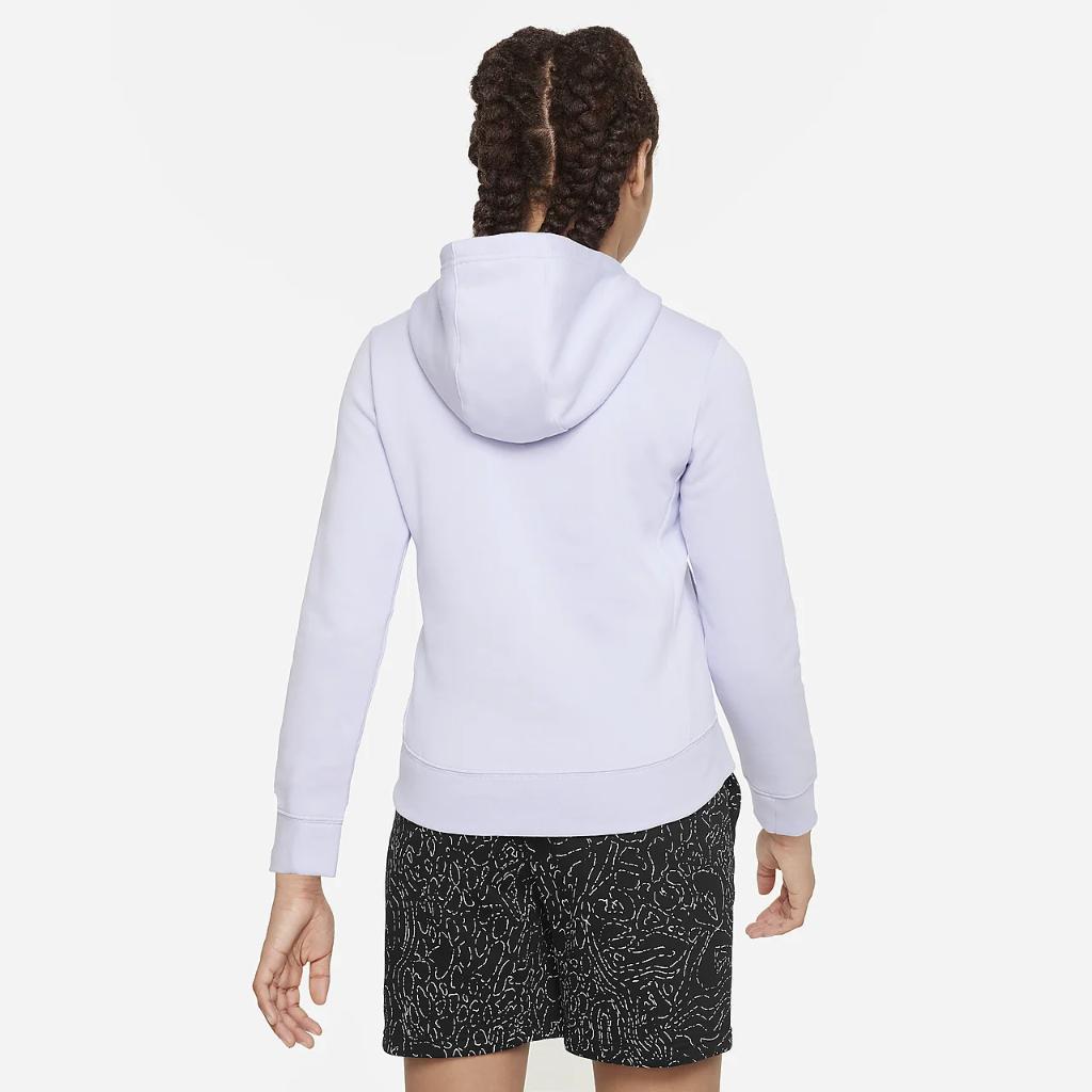 Nike Sportswear Girls&#039; Pullover Hoodie BV2717-536
