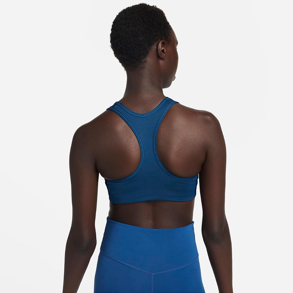 Nike Dri-FIT Swoosh Women&#039;s Medium-Support Non-Padded Sports Bra BV3630-432