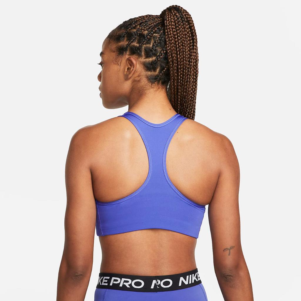 Nike Dri-FIT Swoosh Women&#039;s Medium-Support 1-Piece Pad Sports Bra BV3636-430