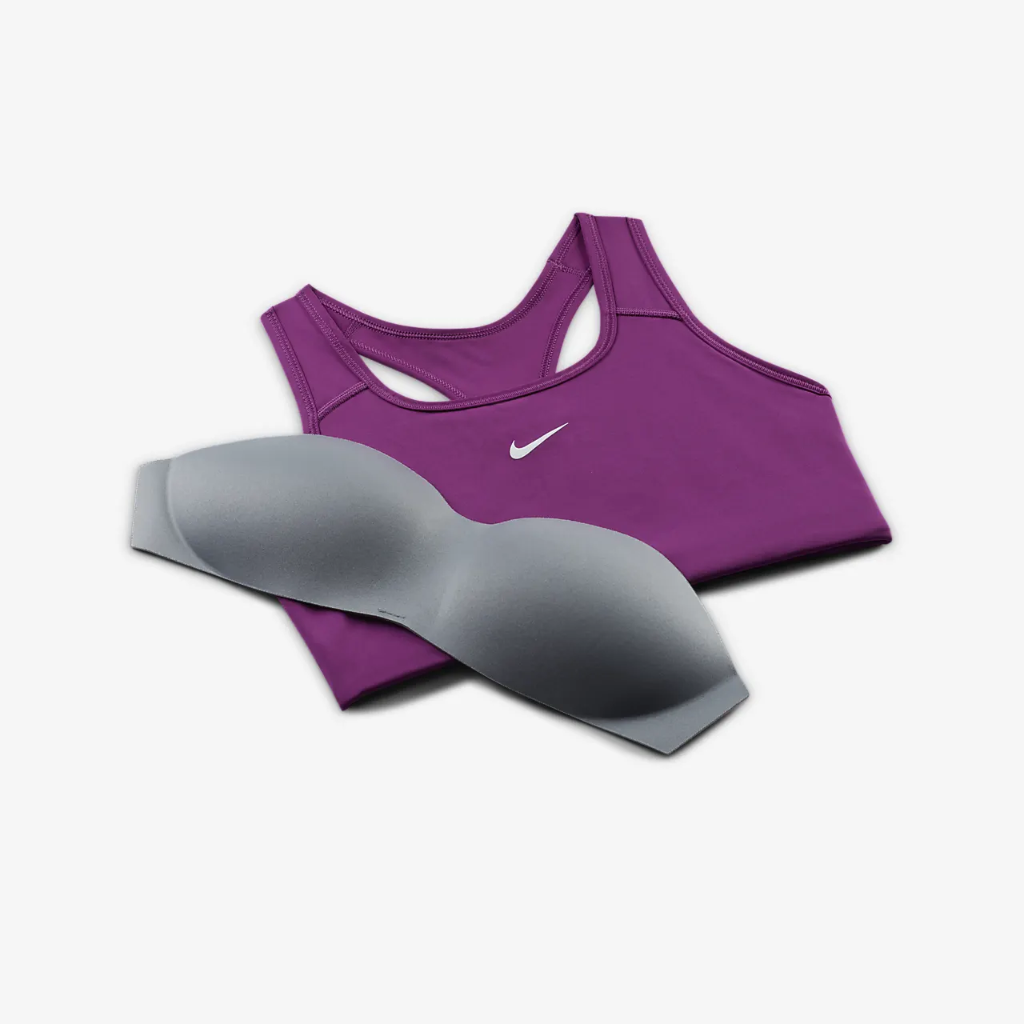 Nike Swoosh Women&#039;s Medium-Support 1-Piece Pad Sports Bra BV3636-503