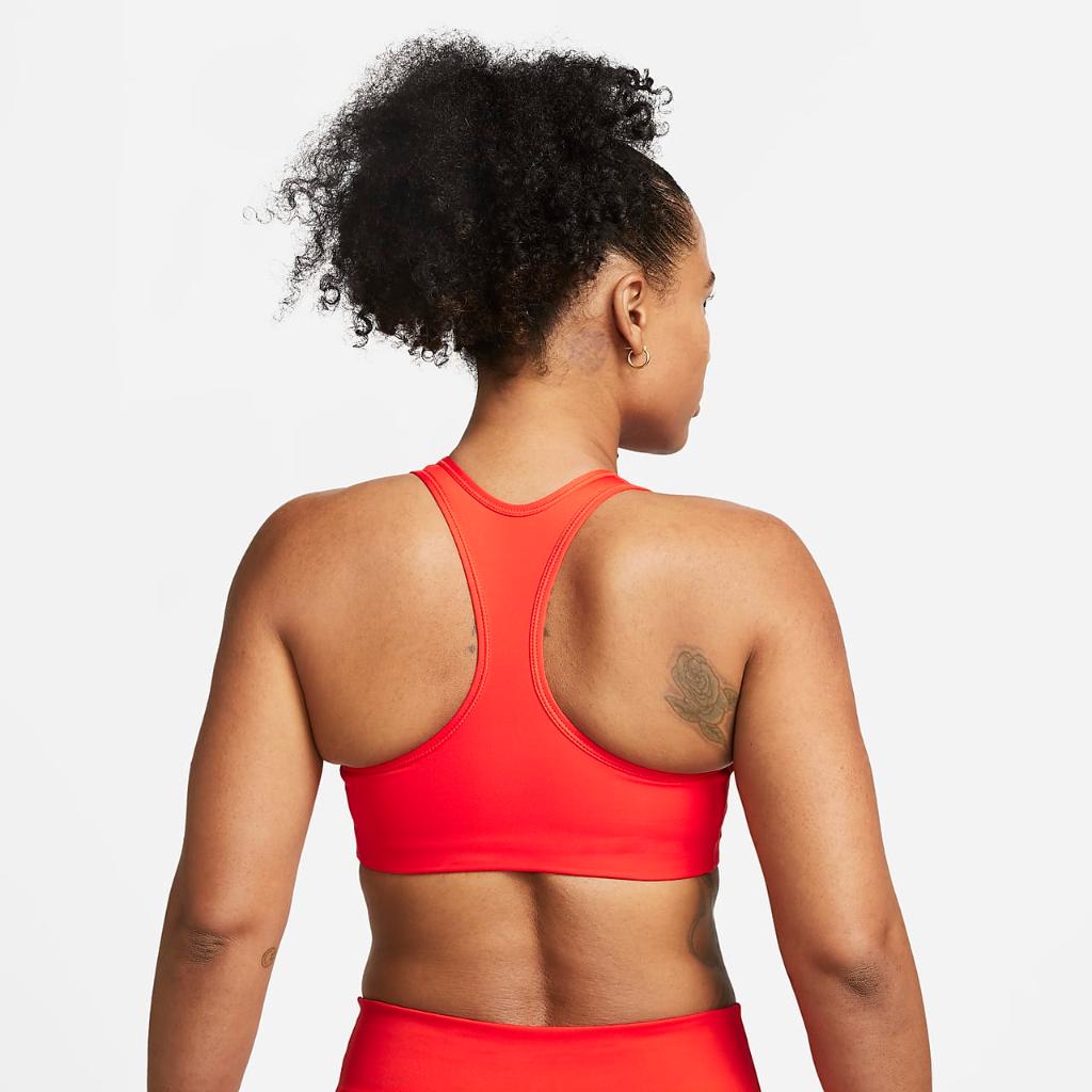 Nike Swoosh Women&#039;s Medium-Support 1-Piece Pad Sports Bra BV3636-633