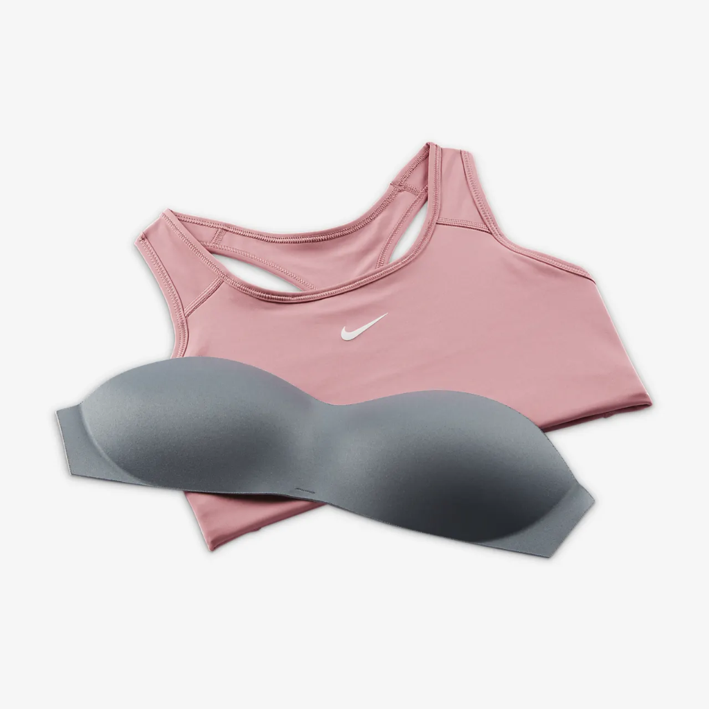 Nike Dri-FIT Swoosh Women&#039;s Medium-Support 1-Piece Pad Sports Bra BV3636-667