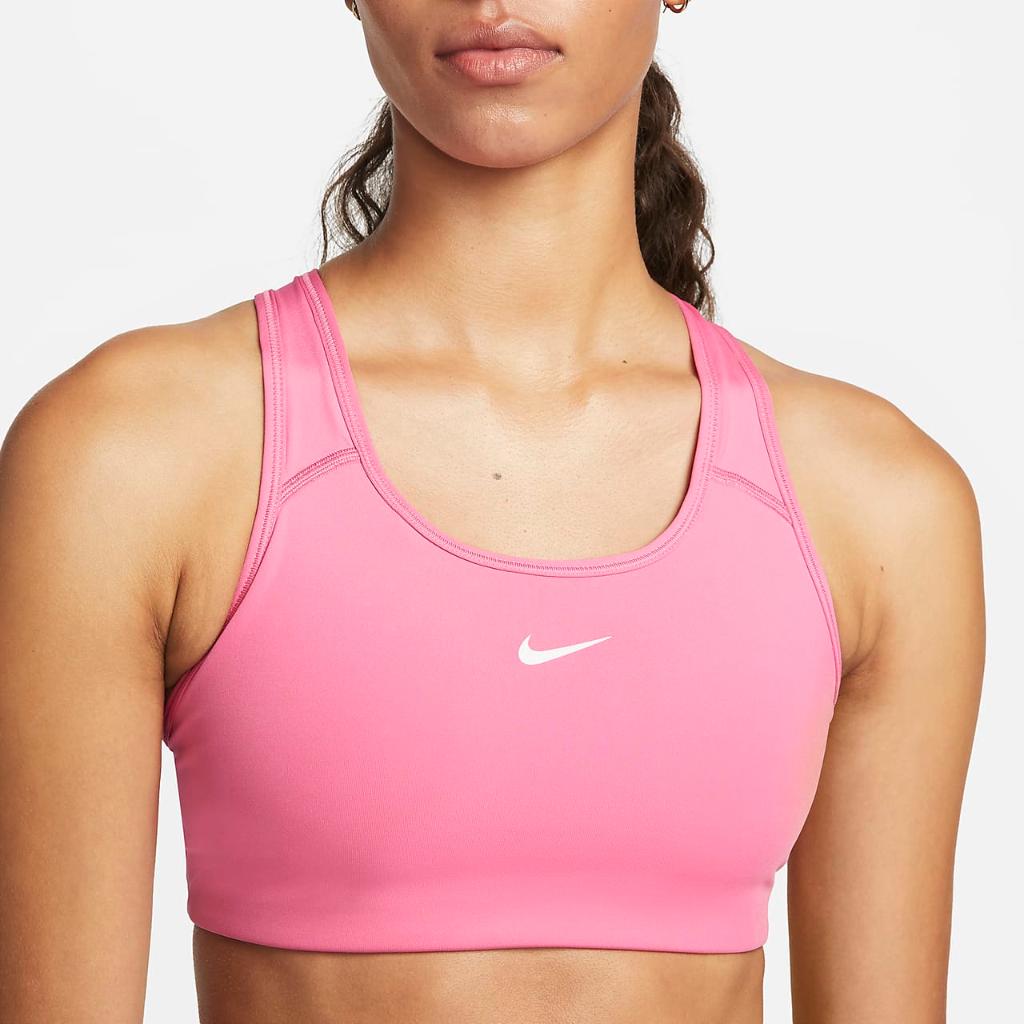Nike Dri-FIT Swoosh Women&#039;s Medium-Support 1-Piece Pad Sports Bra BV3636-684