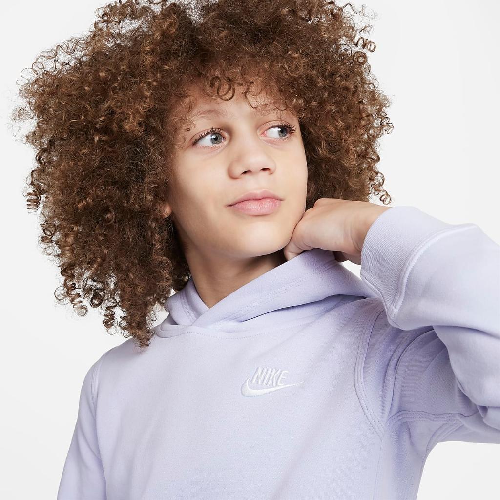 Nike Sportswear Club Big Kids&#039; Pullover Hoodie BV3757-536