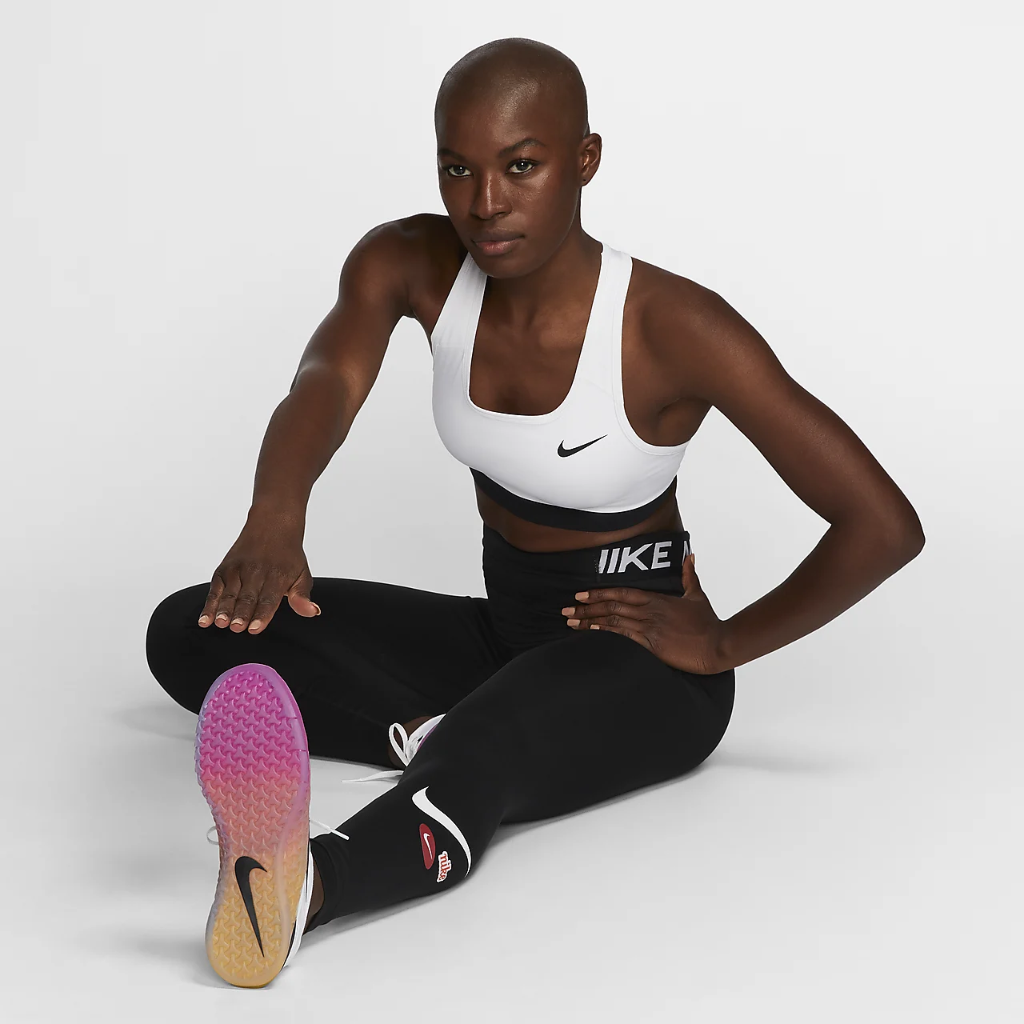 Nike Dri-FIT Swoosh Women&#039;s Medium-Support Non-Padded Sports Bra BV3900-100