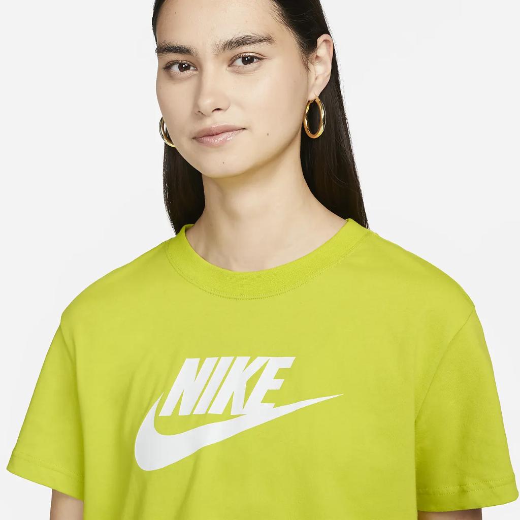 Nike Sportswear Essential Women&#039;s Cropped Logo T-Shirt BV6175-308
